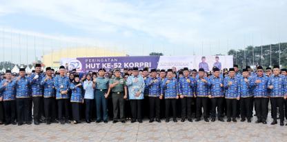 HUT ke-52 KORPRI, Pj Gubernur Sumut Harapkan ASN Terus Beradaptasi dengan Kebutuhan Zaman